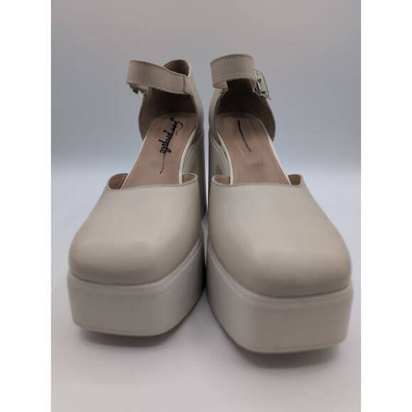 Free People | Gwen Platform Mary Janes Moonlight color | Size 41 - Picture 1 of 9